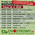 Prodej ovocných stromů
